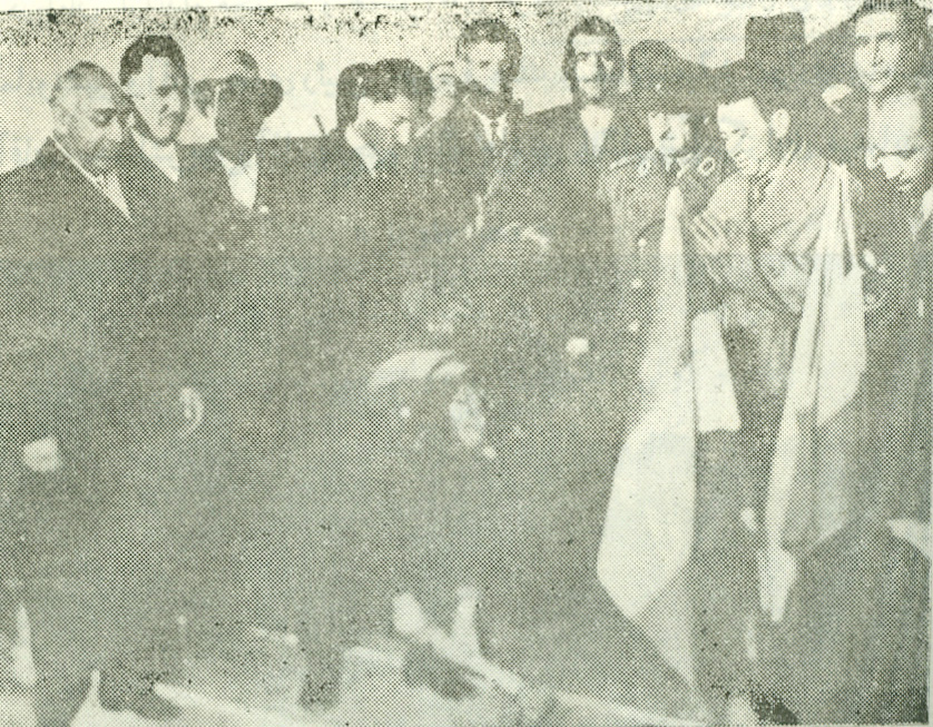 مراسم کلنگ زنی ورزشگاه بزرک شهر(قدس)